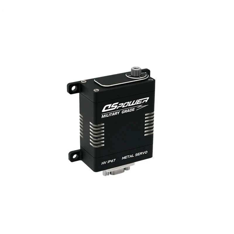 DSpower DS-W002A CANopen Metal Servo, 28 V, 65 kgf·cm, for UAV Control Surfaces